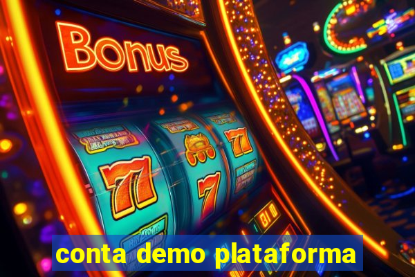 conta demo plataforma